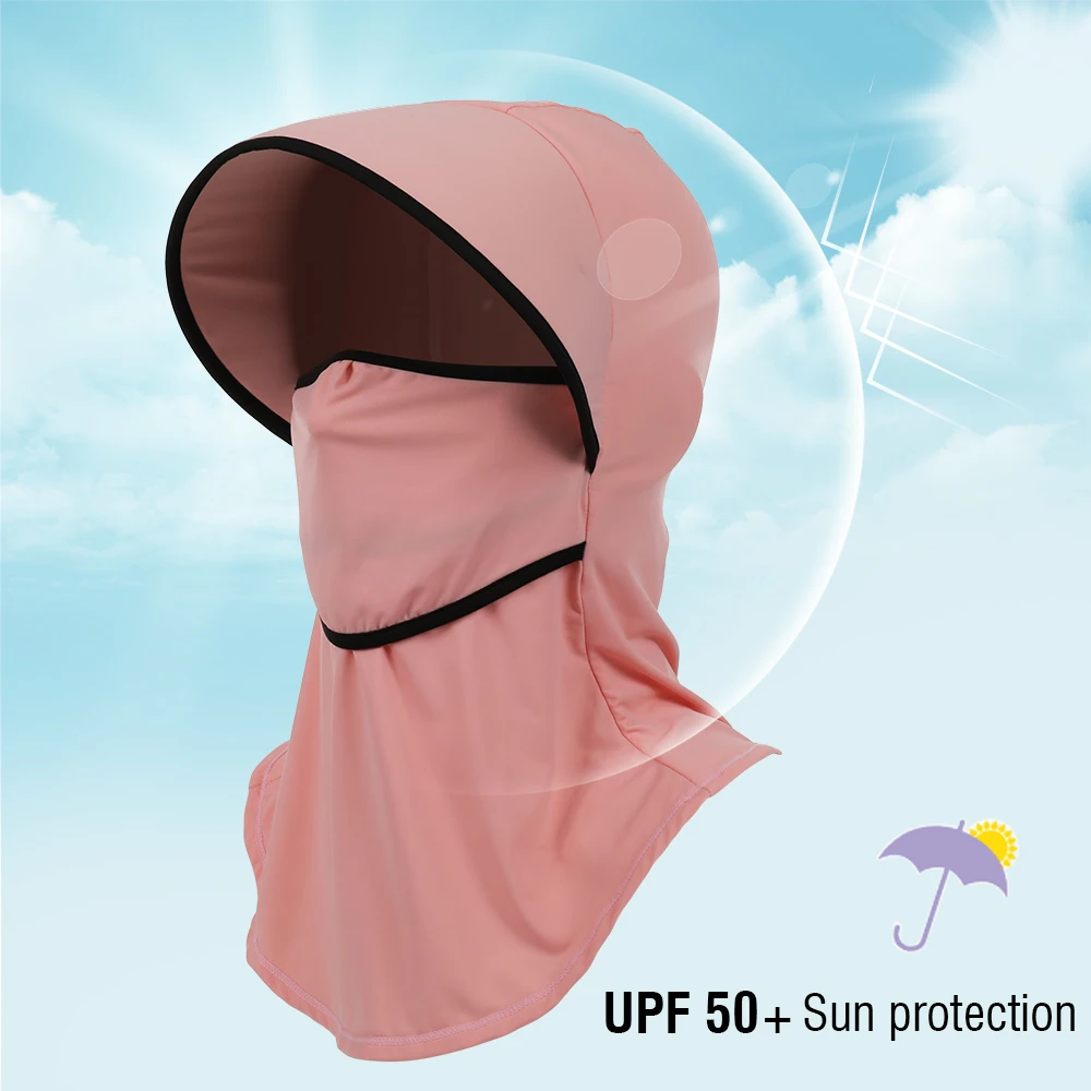 

Summer Breathable Sun VisorHat Cycling Sports Hat Running Fishing Bicycle Climbing Baseball Caps Soft Ice Silk Headdress Women