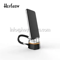 chargeable mobile phone security display stand iphone burglar alarm system cellphone anti theft holder for applehuaweisamsung