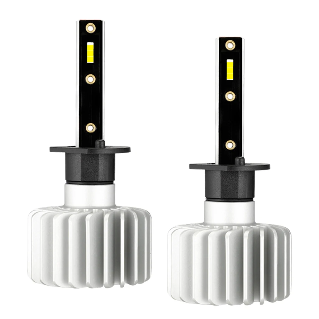 

2-pack Super Bright Auto LED H1 Fog Light Headlight Bulbs 6000K White Beam