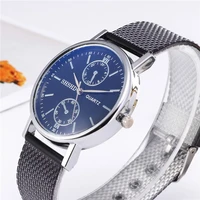 fashionable casual womens watch blue glass eyes soft appliance with suitable fashion neutral watches wholesale men and women