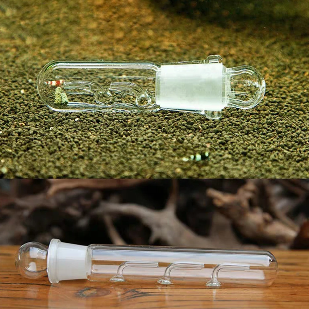 

Aquarium Worm Trap Fish Tank Pest Catch Trap Glass Clear Leech Catcher For Planarian Flatworm Aquarium Aquatic Cleaner