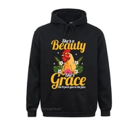 shes beauty shes grace farmer gift chicken pullover hoodie hoodies new design geek long sleeve women sweatshirts custom hoods