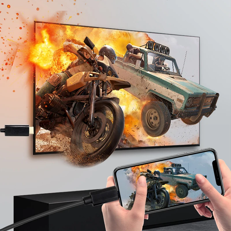 USB C к HDMI кабель конвейер 4K 30 Гц тип-c USB3.1 HD Мужской адаптер для huawei Macbook pro samsung