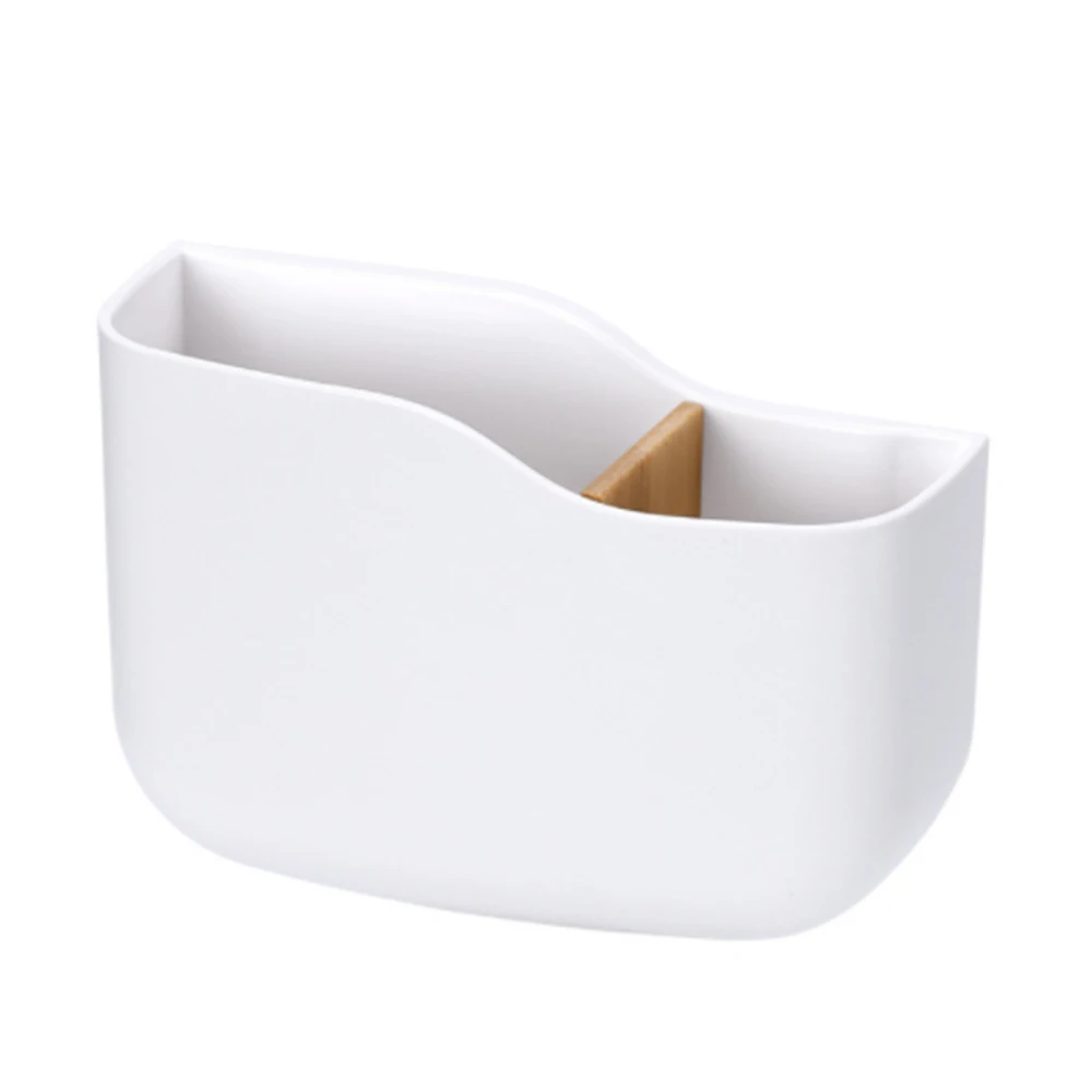 

1PC Wall Mounted Storage Box Mobile Phone Holder Remote Control Air Conditioner Storage Case Holder Mobile Phone Plug Holder