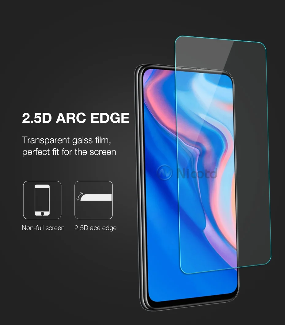 3 шт. Защитное стекло для экрана Huawei P Smart 2019 защитное закаленное PSmart Plus Z |
