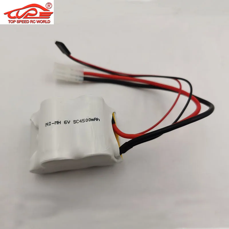 6 в аккумулятор sc4500mah для 15 hpi rofun km rovan fid mcd redcat rcmk gt