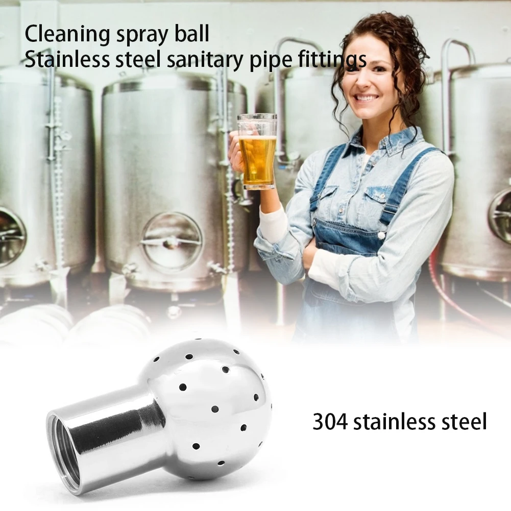 Практичный шарик для чистки распылителем резьба из нержавеющей стали