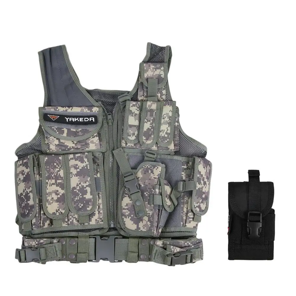 camouflage Открытый тактический жилет для мужчин военный тактический жилет Камуфляжный жилет, Броня Молл уличная Экипировка для мужчин t джунгли 2 вида цветов - Цвет: camouflage