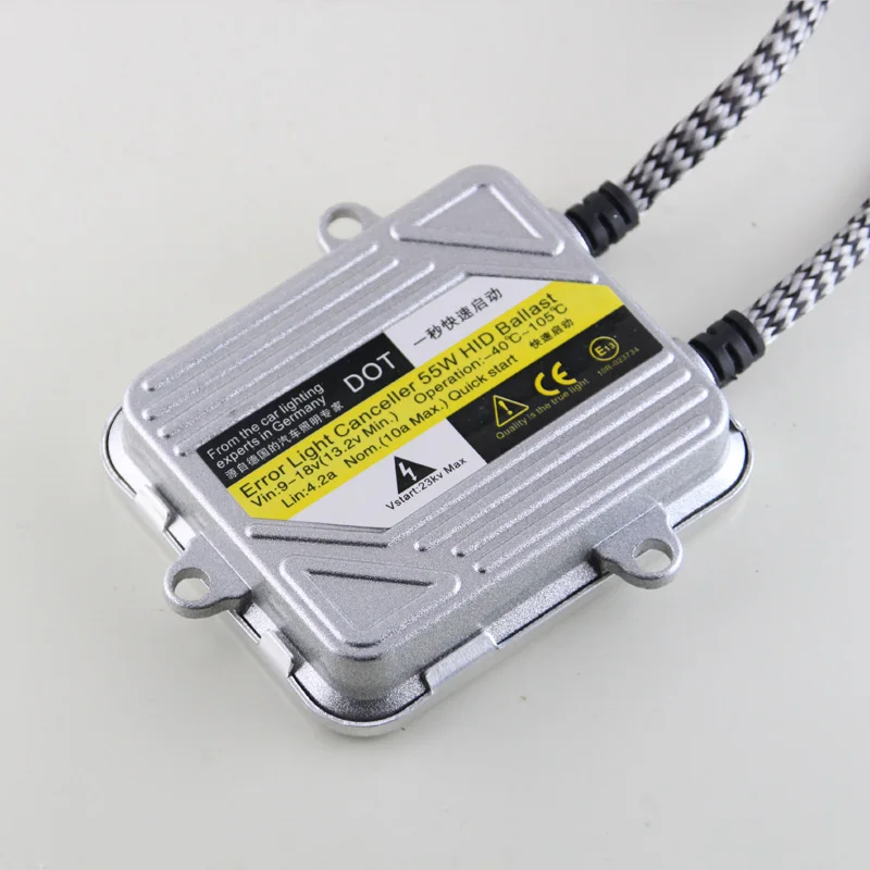 1 комплект 55 Вт быстрый запуск 12 В h4 Hi/low H4 биксенон HID высокий/низкий hid 3000k 4300k 5000k