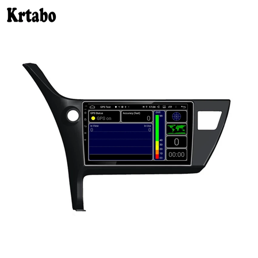 Автомобильный радиоприемник Android мультимедийный плеер 4G RAM для TOYOTA Corolla Innova Crysta 2016