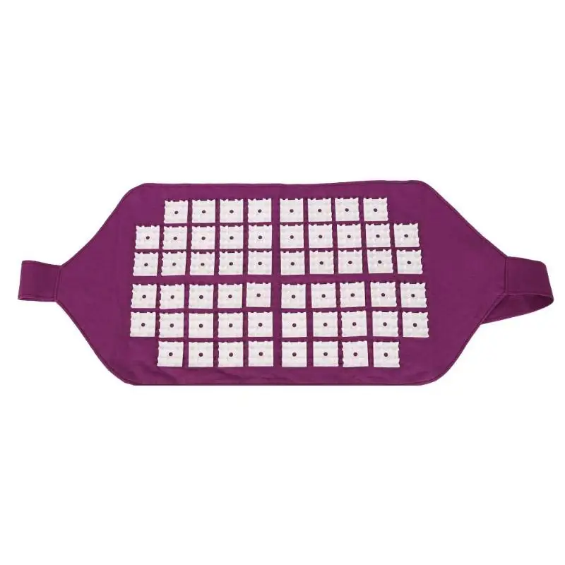 Purple Waist Массаж головы тела Акупунктура массажер коврик Расслабление облегчение стресса боль йога коврик подушка для акупрессуры Подушка Прямая поставка - Цвет: Purple Waist
