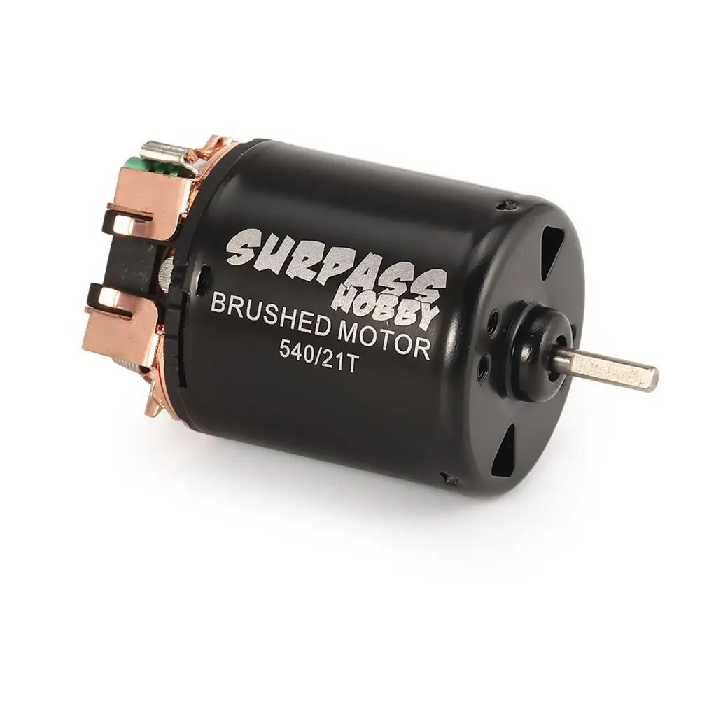 

SURPASS HOBBY 540 Brushed Motor 3.175mm Shaft For 1/10 RC Off-road Racing Car Vehicle Part Accessories