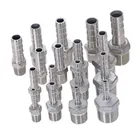 Штуцер для труб с наружной резьбой из нержавеющей стали 304 BSP, хвостовой редуктор для шланга с зазубриной, соединительный коннектор пагода