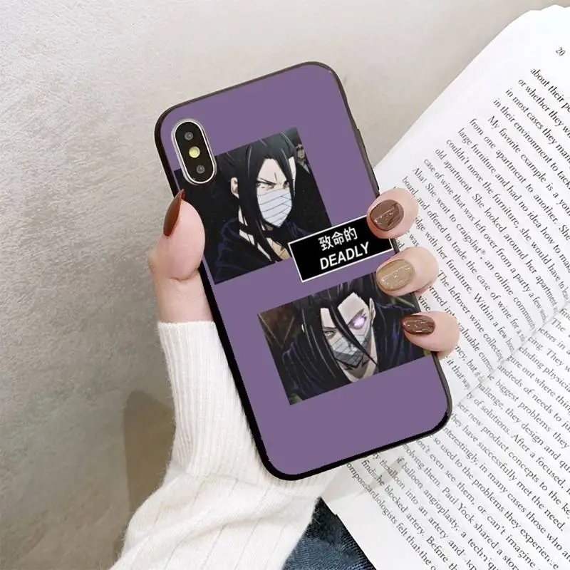 

bungou stray dogs Phone Case For iPhone 8 7 6 6S Plus 5 5S SE 2020 12pro max XR X XS MAX 11 case