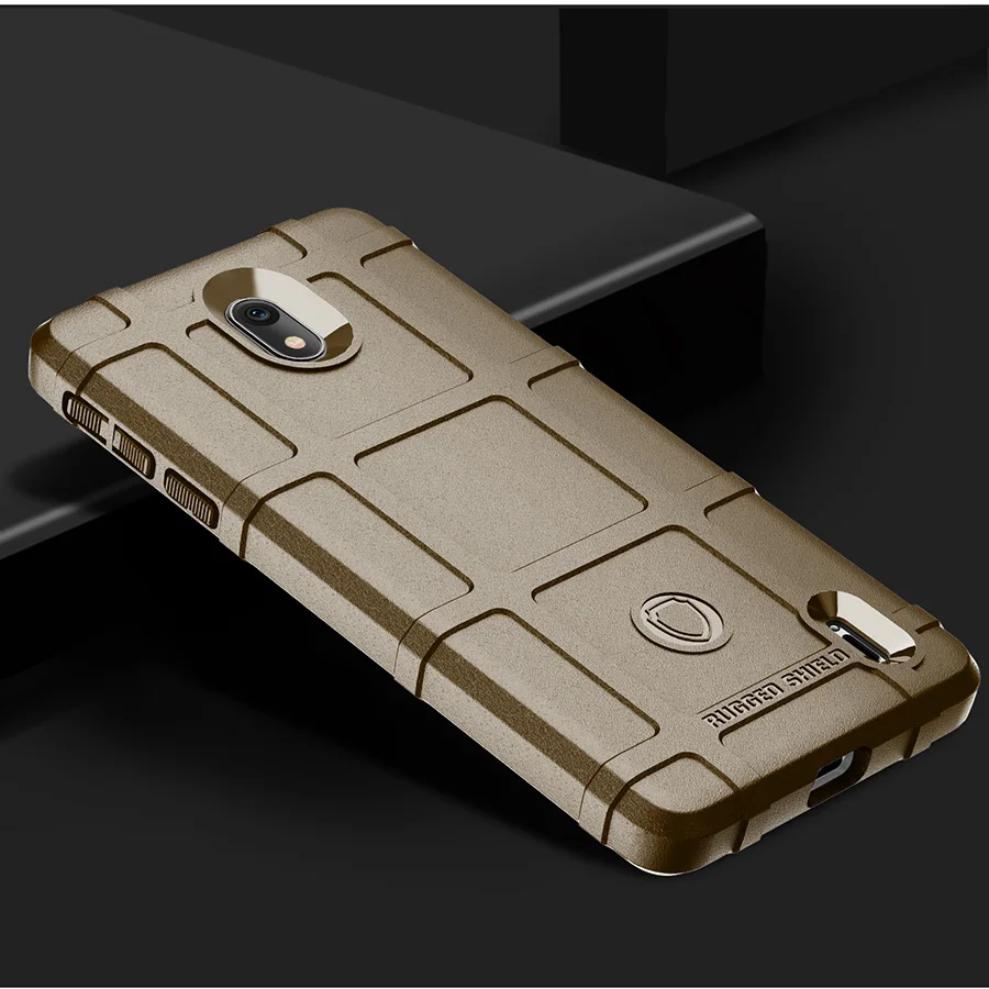brown Сверхмощный телефонные чехлы для Nokia 7 1 7,1 3,1 3 плюс X7 X71 X3 3,2 4,2 6,2 6,1 7,2 3A 3C чехол силиконовый резиновый бронированный жесткий чехол сильный - Цвет: brown