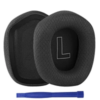 1pair replacement mesh fabric earpads ear pads cushion headband repair parts for logitech g733 g 733 headphones headsets