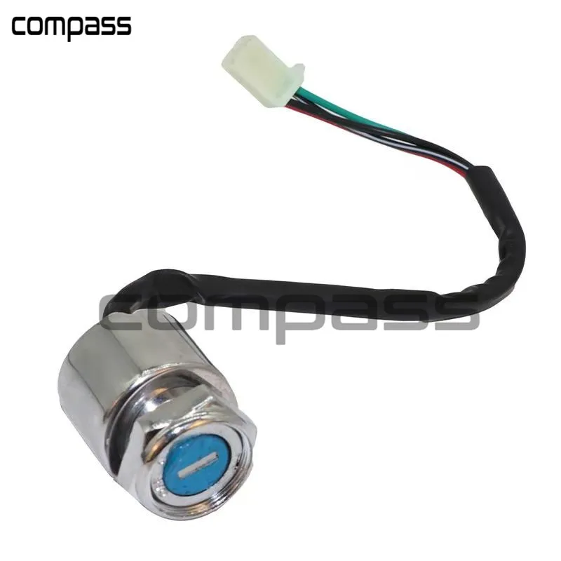 

4 Wires Ignition Key Switch For Wheeler Go Kart ATV Quads Motorcycles Pit Dirt Bike