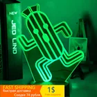 Final Fantasy Cactuar Ночной светильник светодиодный сенсорный Сенсор Цвет изменение ночной Светильник для детей Украшения в спальню светильник уникальный подарок для геймеров