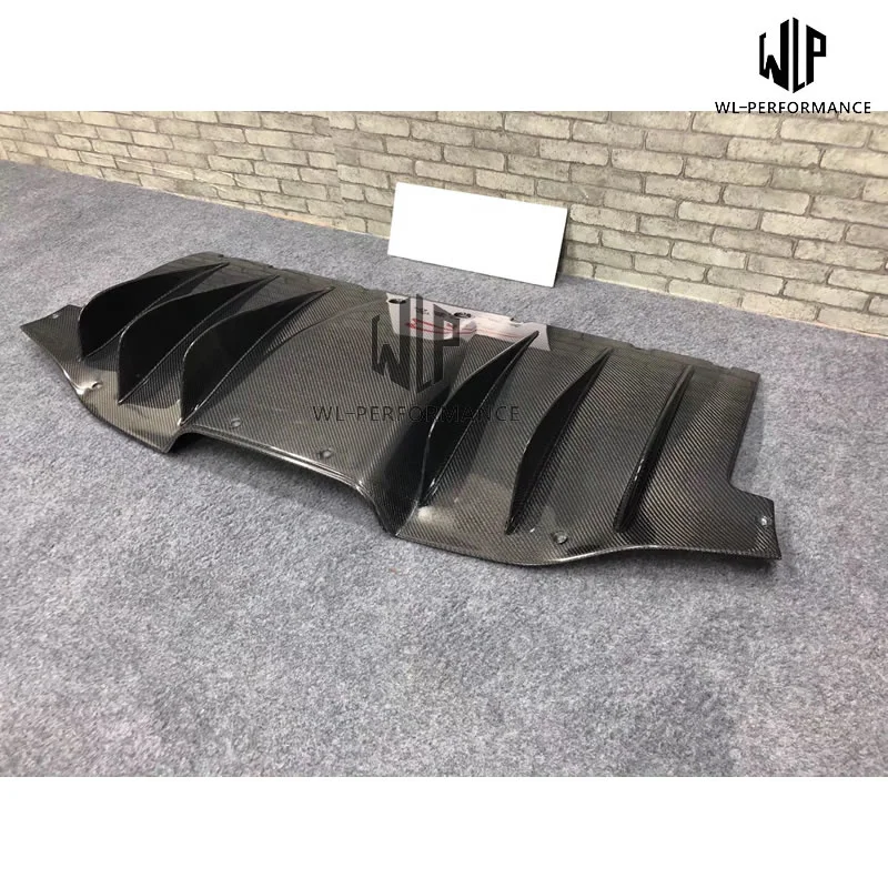 458 комплект кузова автомобиля Frp Неокрашенный передний разветвитель губ задний