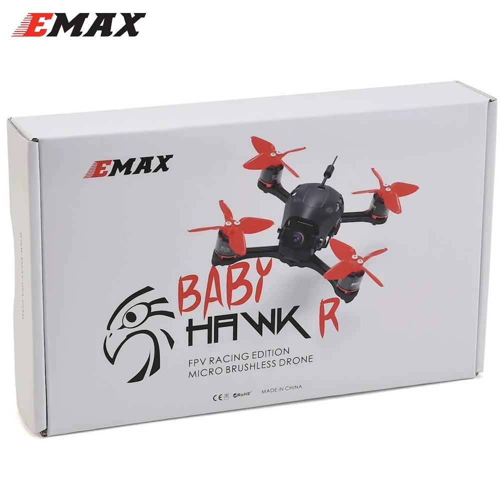 Батарея для гоночного дрона EMAX Babyhawk 112 мм FPV с мотором RS1106 5 8g VTX переключаемая 25/200