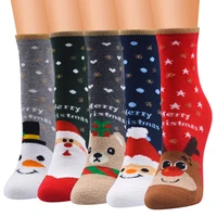 christmas tree snow elk gift cotton happy socks peonfly new 2020 autumn winter christmas socks men funny new year santa claus