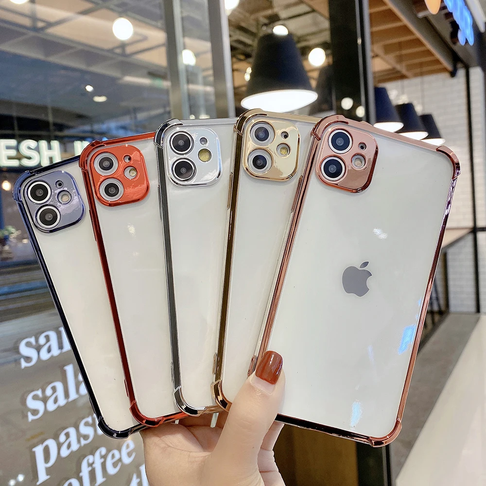 Чехол для Iphone 11 12 Mini X 7 8 Plus 10 11pro Pro XR Xs Max 7Plus plus цветные силиконовые чехлы