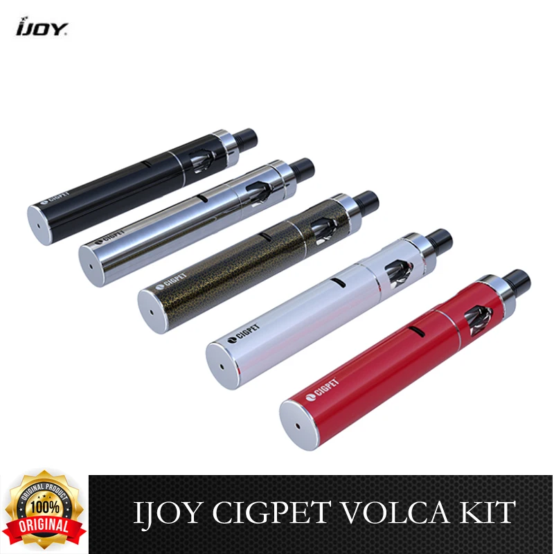 Электронные сигареты IJOY CIGPET VOLCA KIT батарея 1500 мАч вейп-ручка емкость бака 1 8 мл