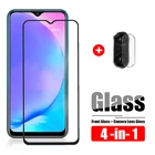 4 в 1 для Vivo Y17 закаленное стекло камера Стекло для линзы стекло для Vivo Y11 2019 Y12 защита для экрана Защитная пленка VivoY12 VivoY17