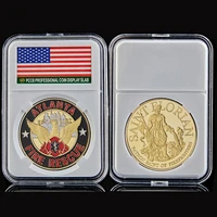 usa atlanta fire rescue patron saint of firefighters cross american commemorative challenge medal coin