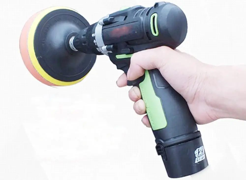 Электрическая полировальная машина для автомобиля 12 В с литиевым аккумулятором