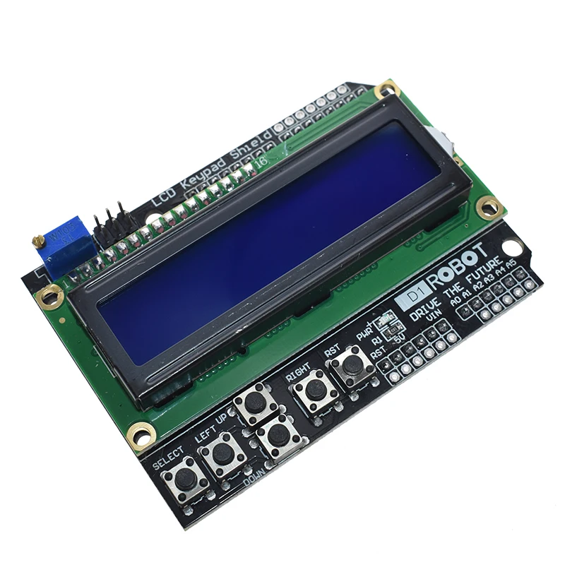 AEAK 1 шт. ЖК-клавиатура Щит lcd 1602 lcd 1602 Модуль дисплей для Arduino ATMEGA328 ATMEGA2560 raspberry pi UNO синий экран