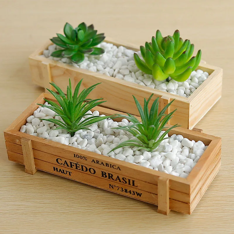 Античная деревянная коробка для хранения настольный контейнер всякой всячины