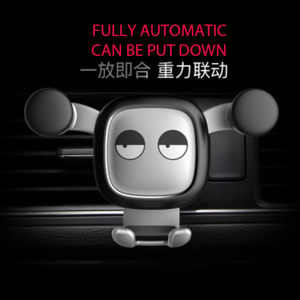 

QZTECH New upgrade car mobile phone bracket air outlet mobile phone bracket cartoon creative gift car bracket car bracket