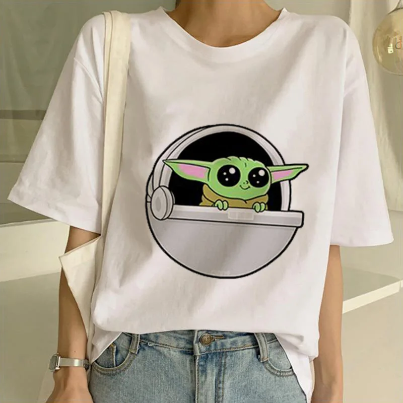 Популярные Горячая распродажа! мода все матч личность футболка с коротким