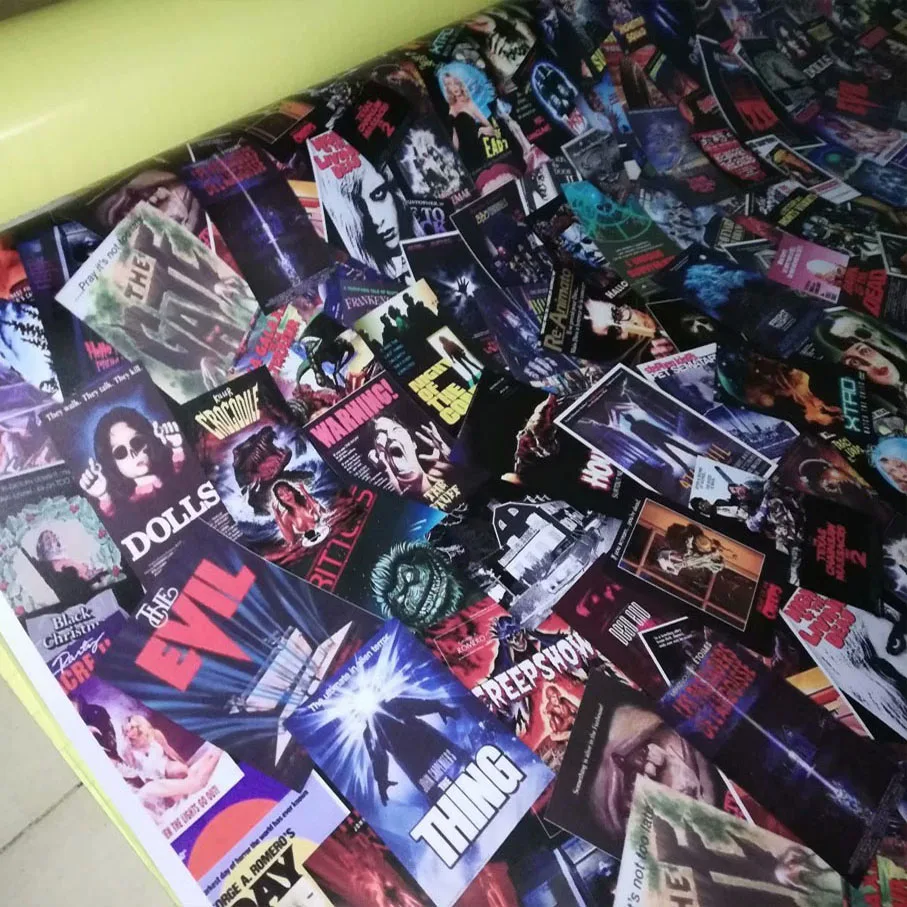 10/20/30/40/50/60x152 см/лот Мультяшные граффити автомобильные наклейки бомба обертывание