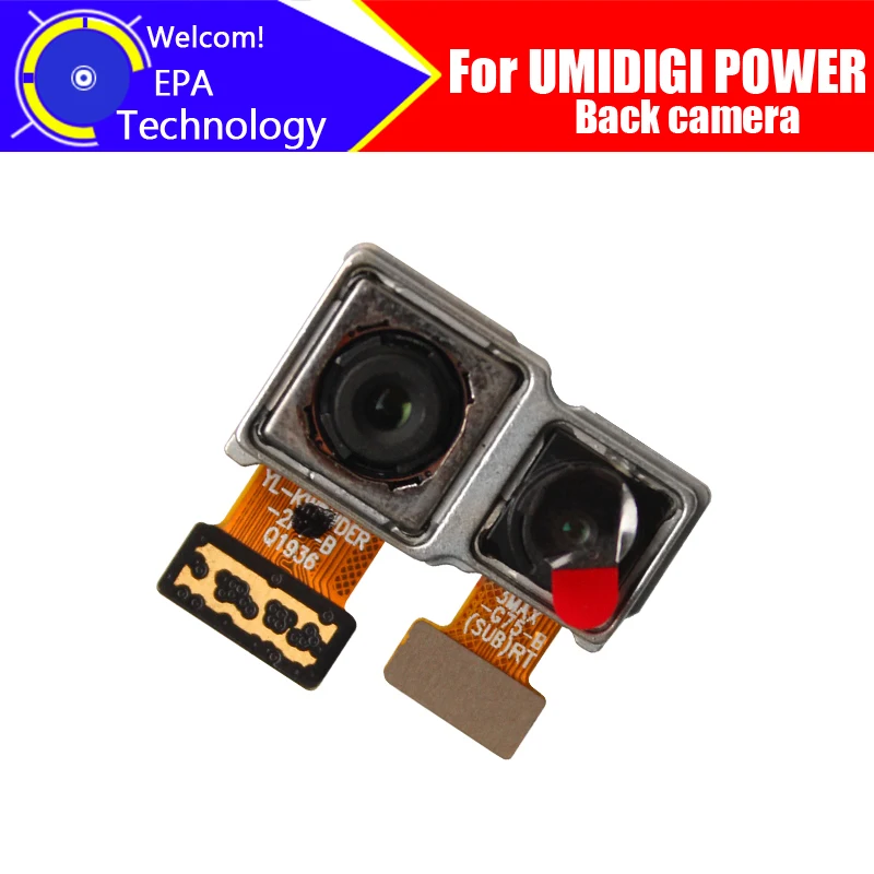 6,3 дюймов UMIDIGI размыкающего Камера 100% оригинальный, новый сзади большой Камера модуль Запчасти для авто для питания 6,3 дюймов UMIDIGI размыкающего Камера 100% оригинальный, новый сзади большой Камера модуль Запчасти для авто для питания