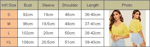 Женская футболка с рукавом-бабочкой сексуальная стильная короткая одежда