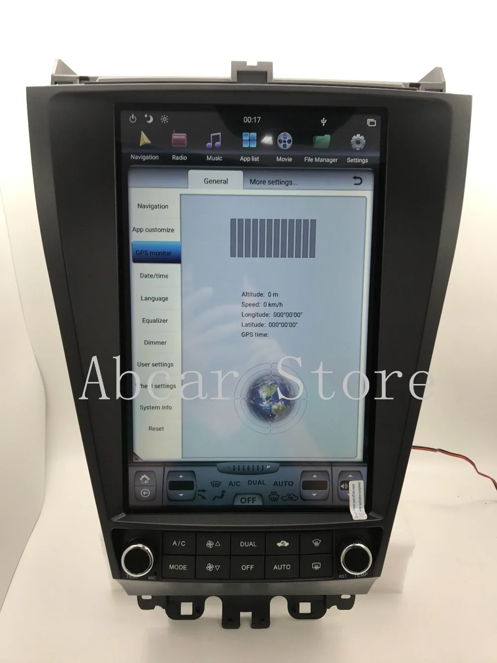 12,1 ''Tesla стиль Android 8,1 автомобильный dvd-плеер gps навигация для HONDA ACCORD 7 семь 2003-2007 стерео радио PX6 HDMI авто ips