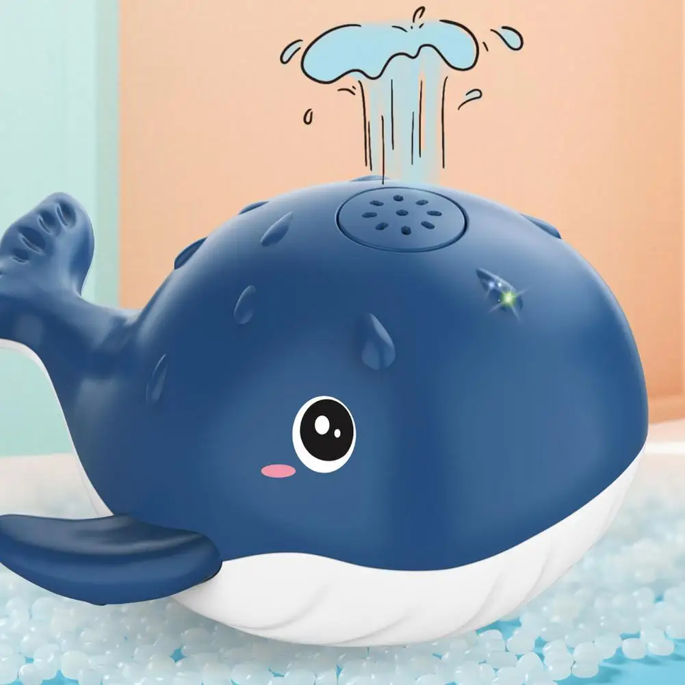 

New Creativity Baby Bath Toy Cute Electric Induction Water Spray Whale Toy Sprinkler Water Toys Children Water Spray Bath Toys