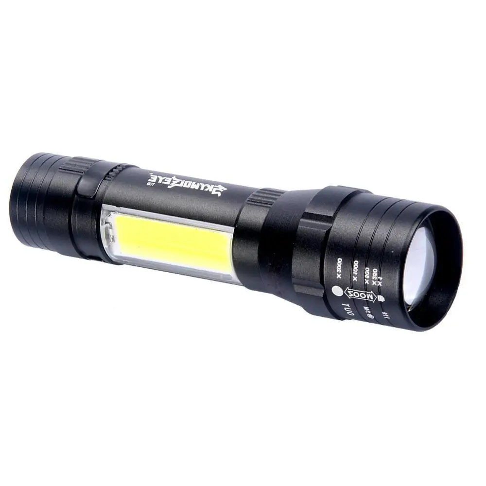 Портативный алюминиевый светодиодный фонарь фонарик из алюминиевого сплава