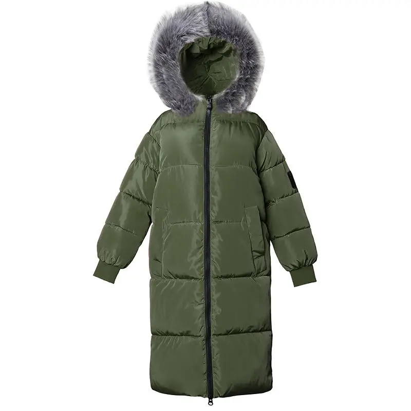 Женская теплая куртка большого размера плюс 7XL парка с капюшоном зимняя верхняя