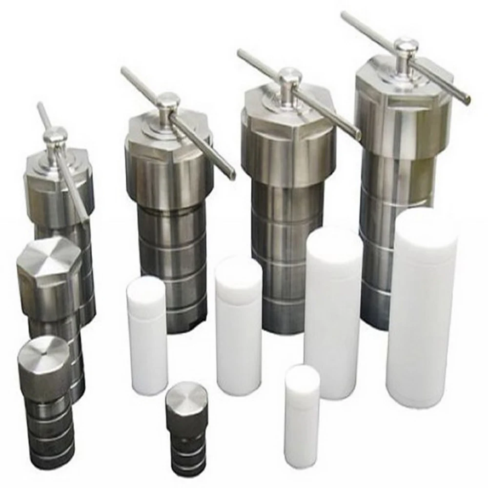 Stainless Steel Hydrothermal Autoclave Reactor with PTFE Liner Teflon Vessel Acid and Alkali Resistance10ml/20ml/25ml/50ml/100ml |