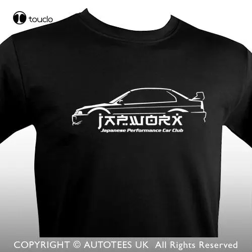 

New Fashion Summer Tee Shirt Japanese Lancer Evo 5 6 Jmd Drift Car T-Shirt Cotton T-Shirt