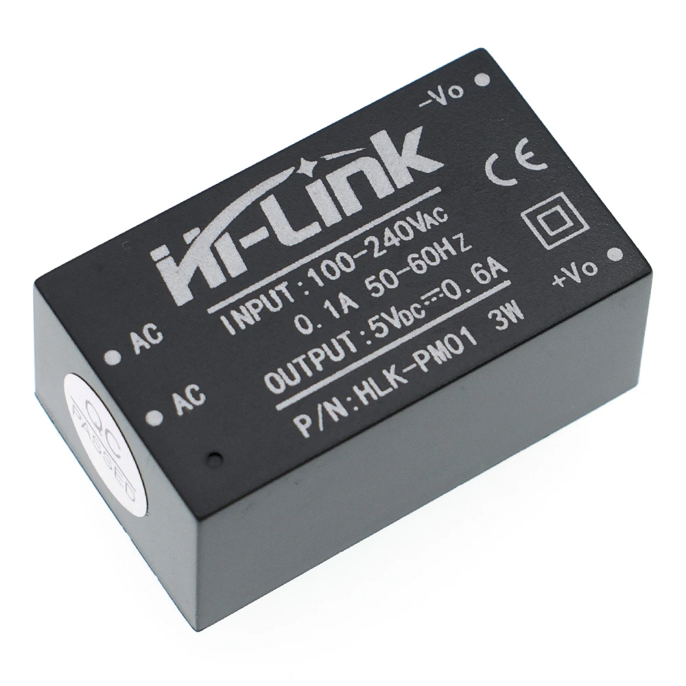 HLK PM01 PM03 PM12 AC DC 220V 5 V/3 3 V/12 V Мини модуля питания интеллигентая (ый) бытовой