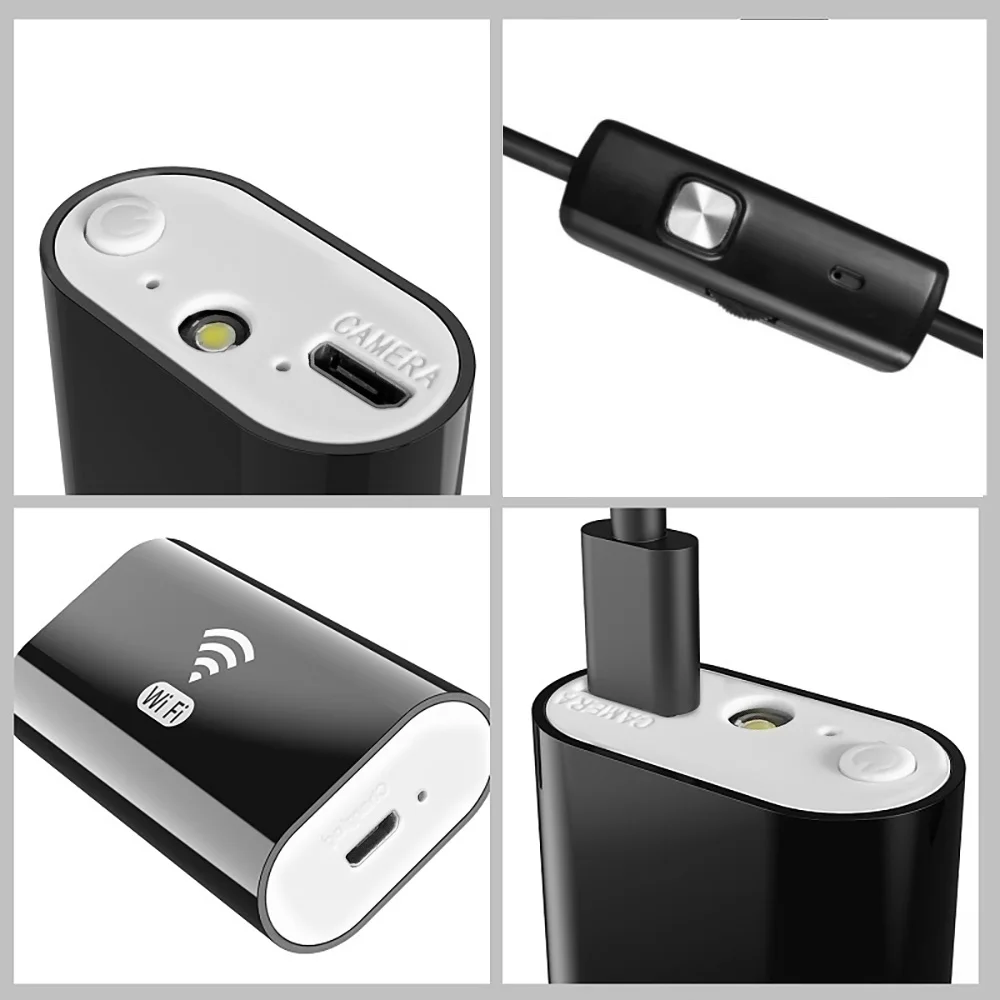 Беспроводная камера-эндоскоп с разъемом Type-C и поддержкой Wi-Fi | Безопасность