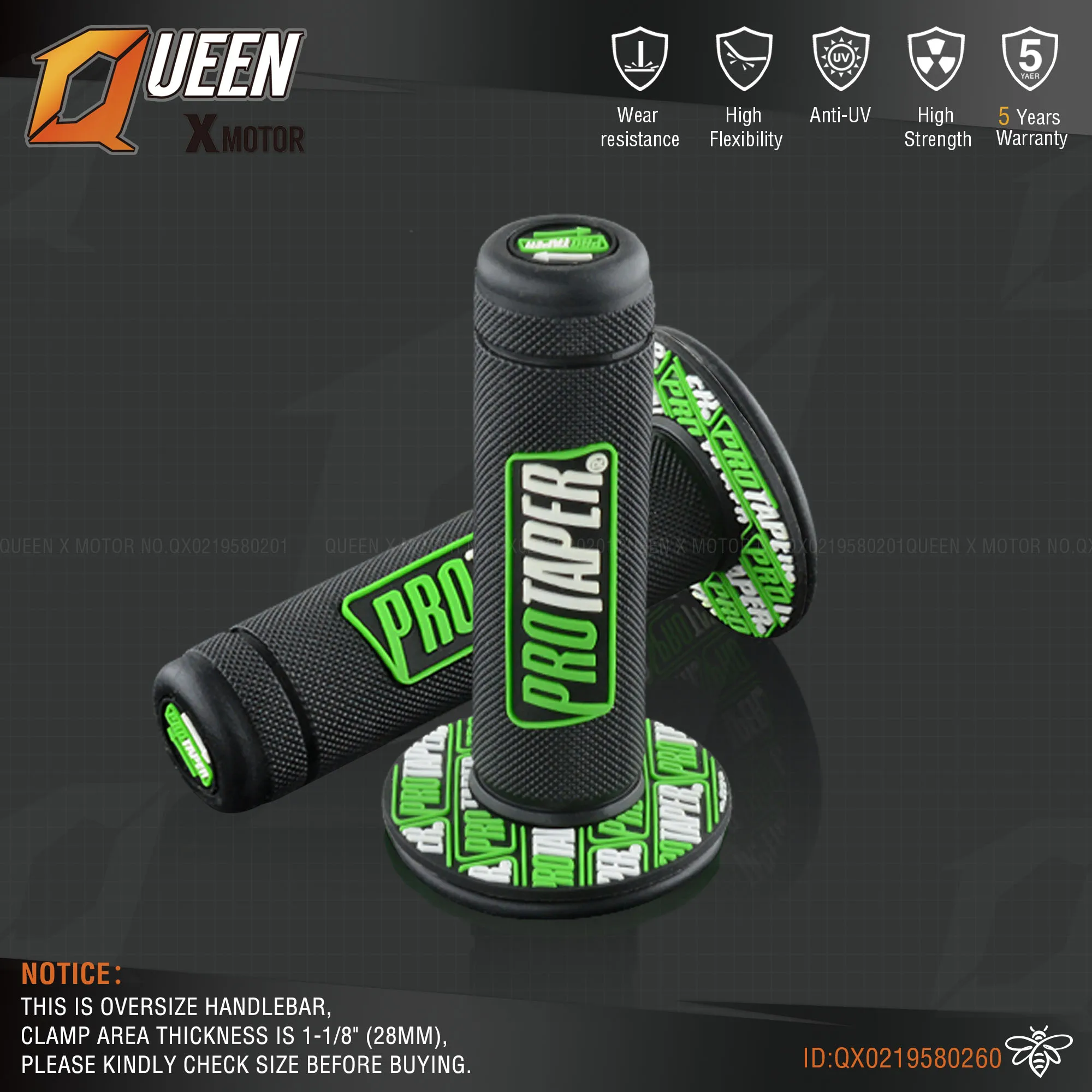 MX gel like для 7/8 &quotРуль светло голубые резиновые ручки мотоцикла supermoto питбайк dirt pit