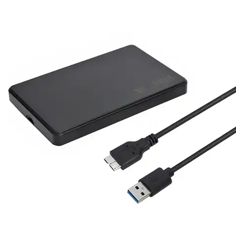 Чехол для мобильного жесткого диска USB 3,0, 2,5 дюйма, последовательный порт SATA HDD SSD адаптер, внешний бокс, поддержка порта 3 ТБ для ноутбука и ПК