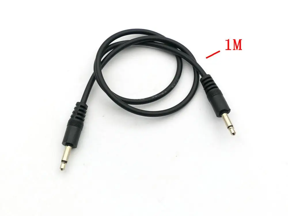 10 шт. 3 5 мм 1/8 мини штекер моноблок аудио разъем кабель 1 м|cable 1m|cable audio 1mcable connector |