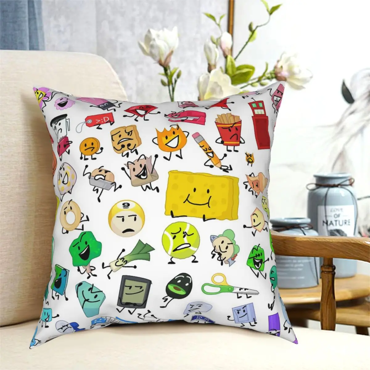 BFB And TPOT полный накидной Чехол-Подушка из полиэстера креативный декоративный