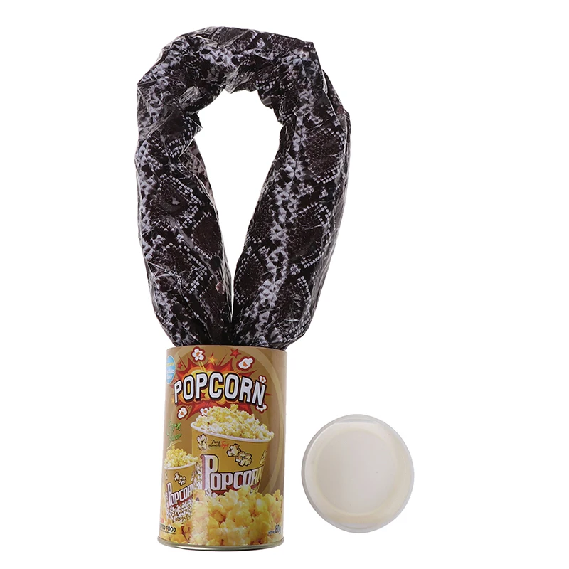 1 шт. Забавный картофельный чип может прыгать Весенняя змея игрушка подарок на